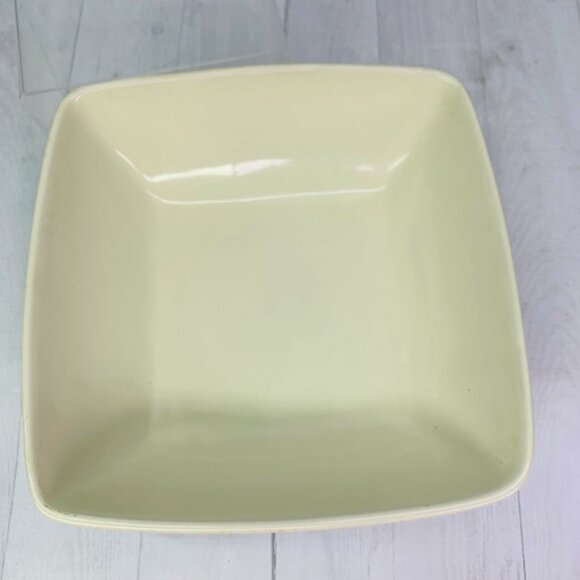 Natural Elements Beige Taupe 3 Qt Square  Stoneware Lasagna Casserole Dish Pan - Picture 5 of 8